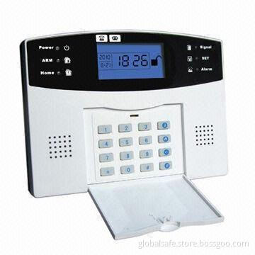 Mobile Call GSM Send SMS Alarm System with Mulit-language Russian/Spanish/French